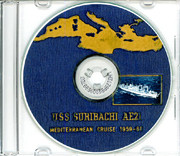 USS Suribachi AE 21 1959 - 1960 Med Cruise Book CD