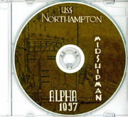 USS Northampton CLC 1 1957 Summer CRUISE BOOK Log CD