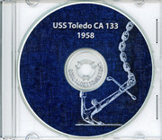 USS Toledo CA 133 1958 Westpac and Australia Cruise Book log Crew Photos