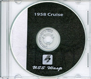 USS Wasp CVS 18 1958 Med Cruise Book Log Crew Photos The Huntsman