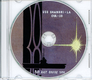 USS Shangri La CVA 38 Far East CRUISE BOOK 1959 Log Crew Photos CD Navy