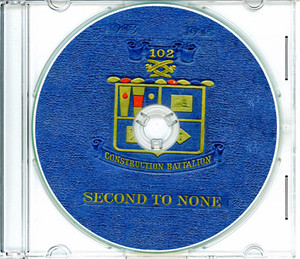 Seabees 102nd Naval Battalion Log WWII CD
