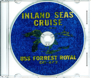 USS Forrest Royal DD 872 1959 Cruise Book CD