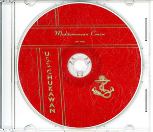 USS Chukawan AO 100 1951 - 1952 Med Cruise Book CD