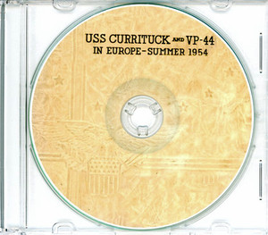 USS Currituck AV 7 and VP 44 Med CRUISE BOOK Log 1954  CD