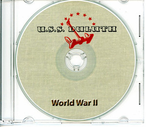 USS Duluth CL 87 CRUISE BOOK War Log WWII CD Navy