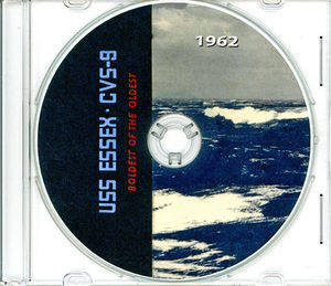 USS Essex CVS 9 1961 - 1962 Cruise Book CD