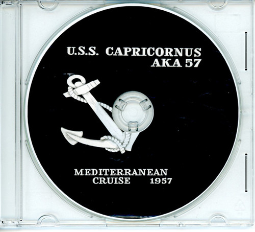 USS Capricornus AKA 57 1957 CRUISE BOOK CD