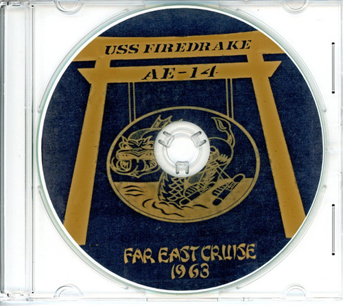 USS Firedrake AE 14 1963 Cruise Book CD