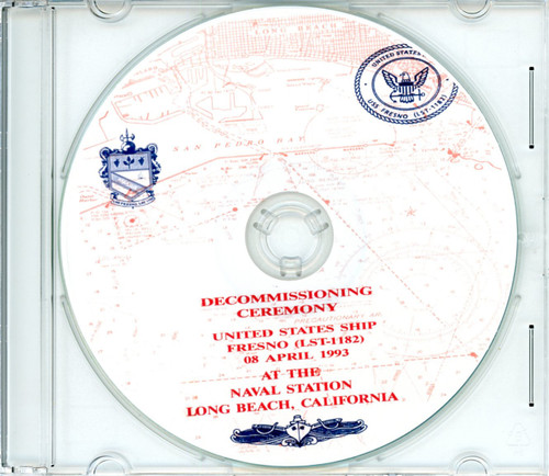 USS Fresno LST 1182 Decommissioning Program on CD 1993