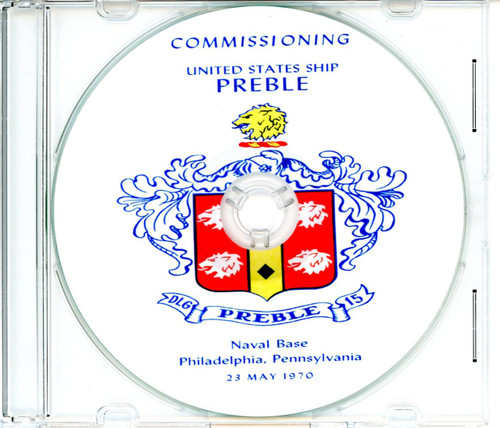 USS Preble DLG 15 Recommissioning Program on CD 1970