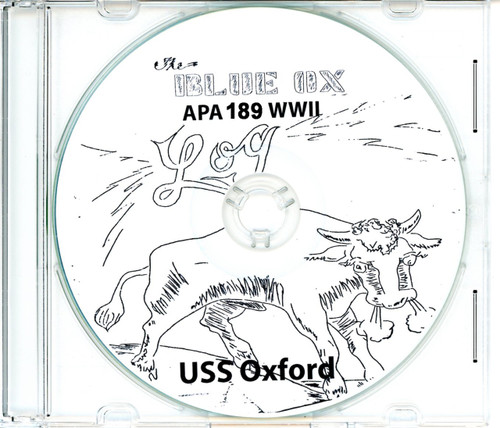 USS Oxford APA 189 WWII Cruise Book CD