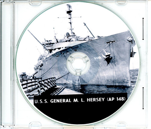 USS General M L Hersey AP 148 WWII Cruise Book CD