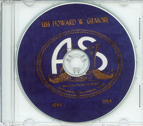 USS Howard W Gilmore AS 16 1953-54 Cruise Book CD