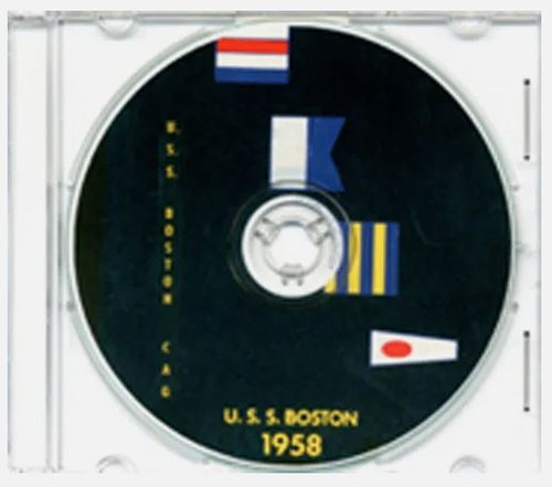 USS Boston CAG 1 1958 Cruise Book CD
