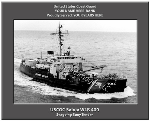 USCGC Salvia WLB 400 Personalized Cutter Canvas Print