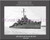 USS Albert W Grant DD 649 Personalized Ship Canvas Print