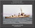 USS Snowden DE 246 Personalized Ship Canvas Print