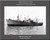 USS Ara AKA 136 Personalized Ship Canvas Print