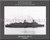 USS Europa AP 177 Personalized Ship Photo Canvas Print