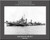 USS Emmons DD 457 Personalized Ship Canvas Print