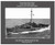 USS Richard M. Rowell DE 403 Personalized Ship Print
