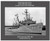 USS Samoset ATA 190 Personalized Ship Canvas Print