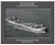 USS Mineral County LST 988 Personalized Ship Print