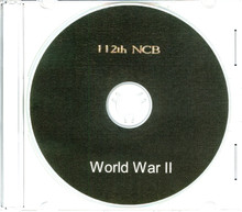 Seabees 112th Naval Construction Battalion WWII on CD RARE