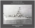 USS Howorth DD 592 Personalized Ship Canvas Print 2
