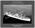 USS Lenawee APA 195 Personal Ship Canvas Print 2