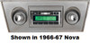 Custom AutoSound 1973-76 Nova USA-630 In Dash AM/FM - Custom AutoSound
