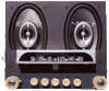 Repro 1951-52 Chevrolet AM/FM/Stereo Radio Without Speakers with bluetooth - Antique Automobile Radio