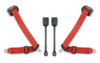 1976-1978 Volkswagen Rabbit, Driver & Passenger Seat Belt Kit - Seatbelt Planet