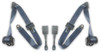 1979-1983 Datsun 280ZX 2+2, Driver & Passenger Seat Belt Kit - Seatbelt Planet