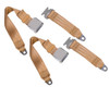 1968-1973 Datsun 510, Rear Driver & Passenger Seat Belt Kit - Seatbelt Planet