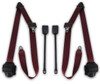 1982-1985 Maserati BiTurbo E, Driver & Passenger Seat Belt Kit - Seatbelt Planet