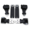 1974-1975 Chevrolet Corvette Convertible Type 2A Retractable Lap & Shoulder Seat Belt Kit with Reman OE Style Buckle