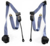 1992-2000 Chevrolet Pickup Truck Crew Cab, Rear Driver & Passenger Seat Belt Kit - Seatbelt Planet