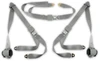 1973-1987 GMC Truck, Standard, Cab Bench Seat Belt Kit - Seatbelt Planet