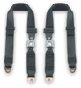 1968-1973 Ford Mustang, Rear Driver & Passenger Seat Belt Kit - Seatbelt Planet