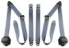 1987-1991 Ford F-Series, Standard Cab, Driver & Passenger, Bench Seat Belt Kit - Seatbelt Planet
