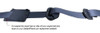 1988-1994 Toyota Pickup, Extended Cab, Driver or Passenger, Bucket Seat Belt - Seatbelt Planet view 2