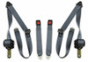 1988-1994 Toyota Pickup, Extended Cab, Rear Driver & Passenger, Bench Seat Belt - Seatbelt Planet