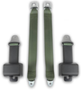 Seatbelt Planet 1947-1966 GMC Pickup, Standard Cab, Driver & Passenger, Bench Seat Belt Kit