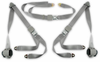 Seatbelt Planet 1989-1991 GMC Pickup Truck, Crew Cab, Rear Bench Seat Belt Kit