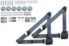 RetroBelt 1965-1973 Ford Mustang Shoulder Belt System with Aviation Style Buckles - RetroBelt view 6