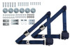 RetroBelt 1967-1973 Chevrolet Camaro Shoulder Belt Kit with Aviation Style Buckles - RetroBelt view 5