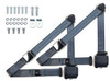 RetroBelt 1973-1991 GM or Chevrolet Truck Shoulder Belt Kit with Aviation Style Buckles - RetroBelt view 6