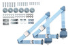RetroBelt 1964-1975 Chevrolet Bel Air Shoulder Belt System with Aviation Style Buckles - view 8